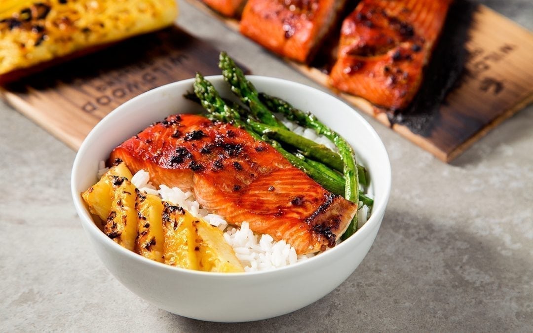 Cedar Planked Teriyaki Salmon Recipe Wildwood Grilling