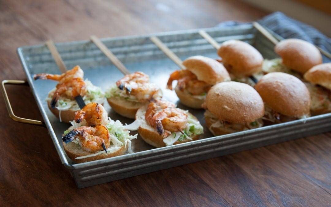 Shrimp and Slaw Sliders