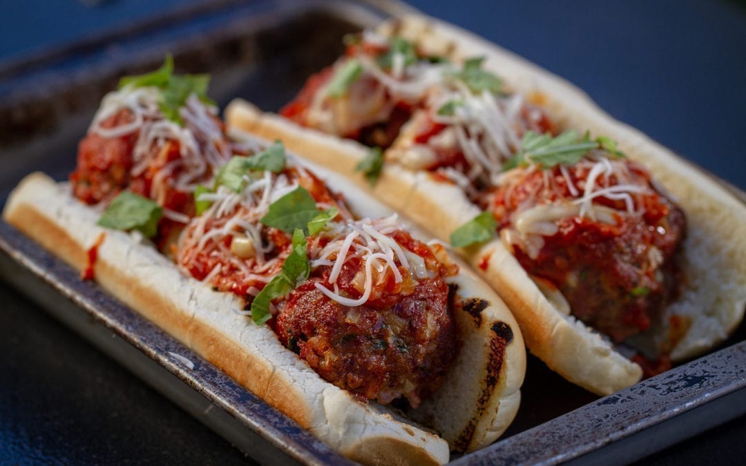Red Oak Planked Meatball Sub