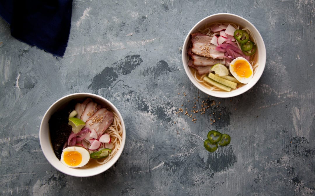 Cured and Smoked Pork Belly Ramen