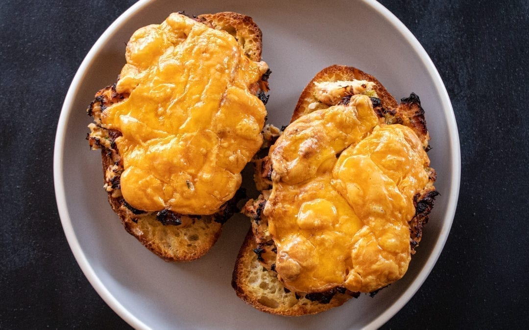 Alder Planked Tuna Melt