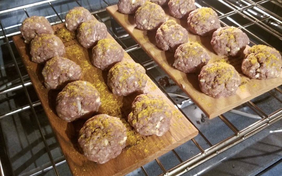 Planked Venison Kofta