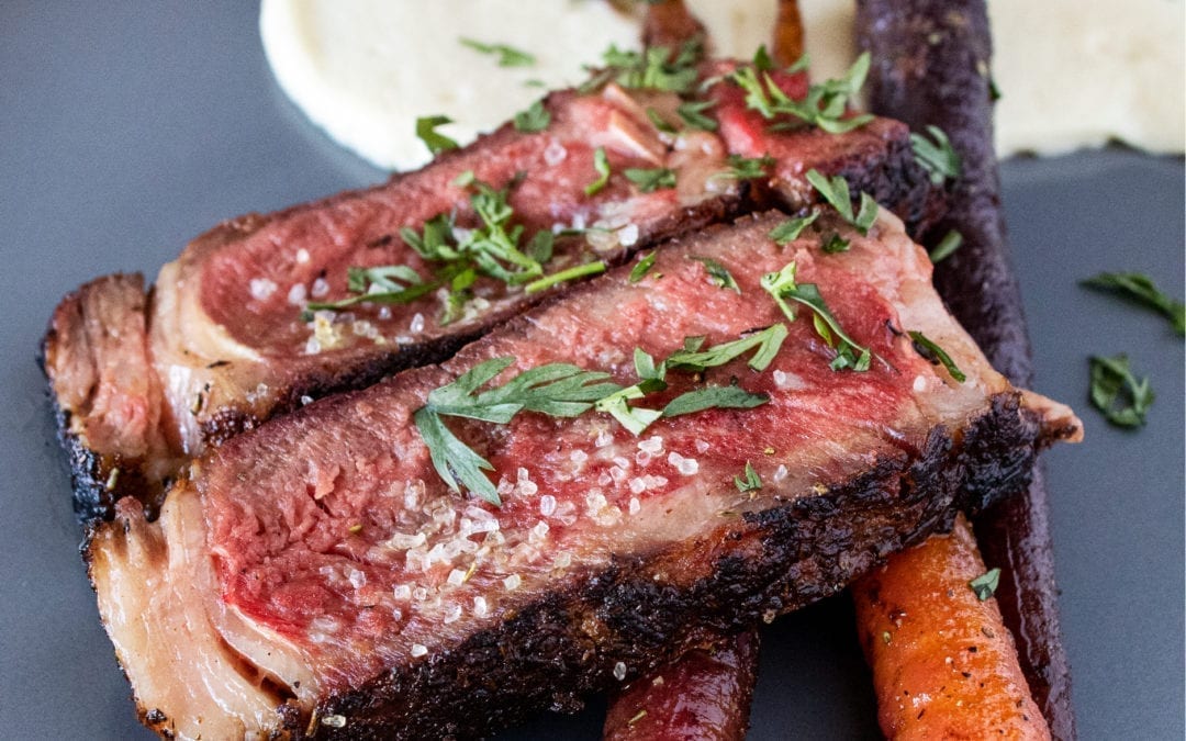 Hippie Gold Crusted Tomahawk