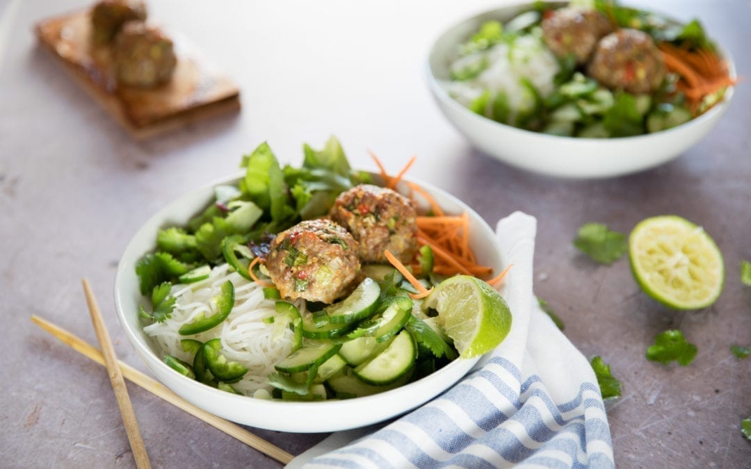 Lemongrass Pork Vermicelli Bowl