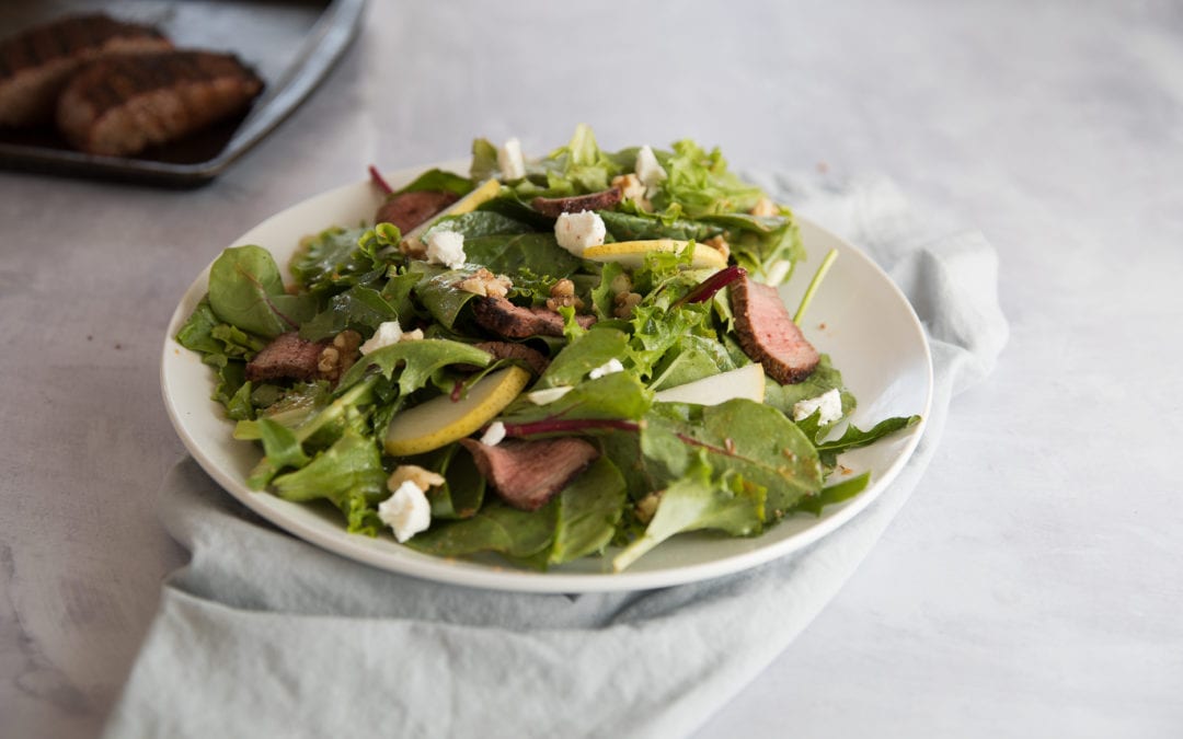 American Jerk Steak Salad