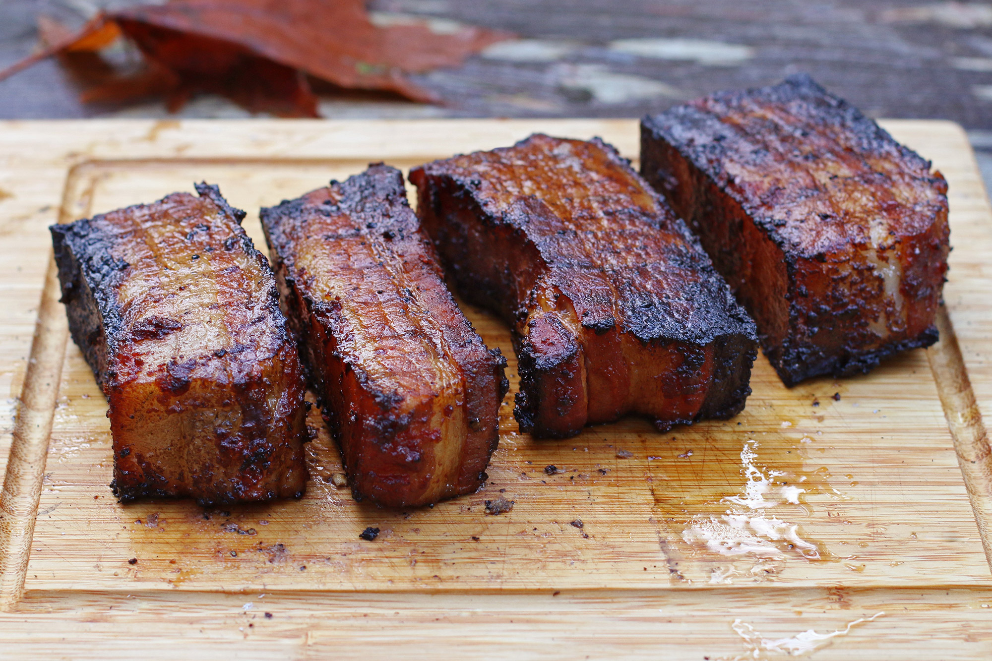 Spicy Smoked Pork Belly Wildwood Grilling